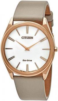 Citizen Ladies Eco-Drive Stiletto Rose Gold-Tone Watch AR3076-08A