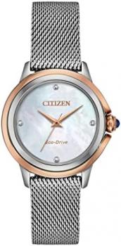 Citizen Watches EM0796-59Y Ceci Silver-Tone One Size