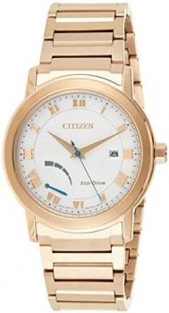 Citizen Men's 'Eco-Drive Dress' Quartz Stainless Steel and Gold Watch(Model: AW7023-52A)