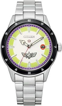 Citizen Disney Collection AW1166-66A Wristwatch, World Limited Edition 800 Eco-Drive, Men's Silver
