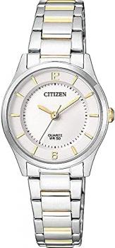 Citizen Women Analogue Quartz Watch with Stainless Steel Band