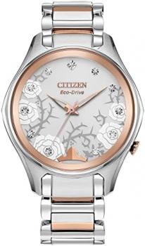 Citizen Eco-Drive Ladies' ©Disney Aurora Diamond Watch, Two Tone, Bracelet