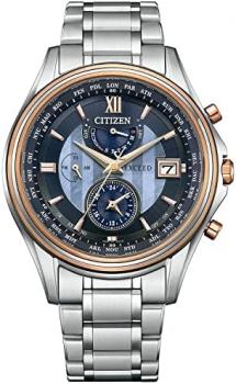 Citizen Watch Exceed AT9134-76F [Exceed eco-Drive Radio Clock Double Direct Flight 45th Anniversary Limited Pair Model] Men's Watch Shipped from Japan Nov 2022 Model, silver