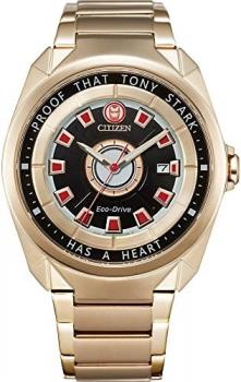 Citizen Eco-Drive Men's Marvel© Tony Stark 'I Love You 3000' Limited Edition Watch, Rose Gold Tone, Bracelet
