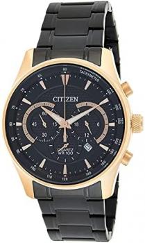 Citizen Chronograph Quartz Black Dial Men's Watch AN8196-55E