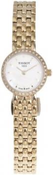 Tissot Lovely Mother of Pearl Dial Gold-Plated Ladies Watch T0580096311600