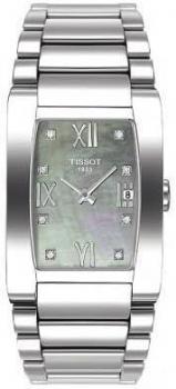 TissotT0073091112600 Generosi T Dark Mother of Pearl Dial Ladies Watch T0073091112600
