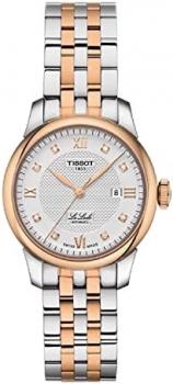 Tissot Le Locle Automatic Diamond Silver Dial Ladies Watch T006.207.22.036.00