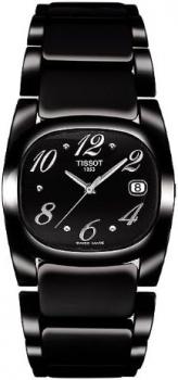 Tissot Women's T009.110.11.057.01 T Moments Black PVD Stainless Steel Watch
