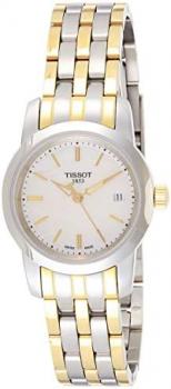 Tissot Women's T0332102211100 &#34;Classic Dream&#34; Analog Display Two-Tone Watch
