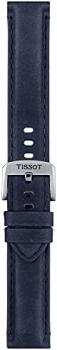 Tissot Leather Blue Watch Strap, 20 (Model: T852046831)