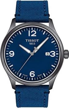 Tissot mens Gent XL Stainless Steel Casual Watch Blue T1164103704700