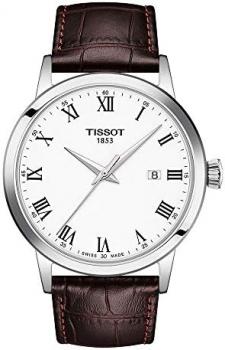 Tissot Mens Classic Dream Stainless Steel Dress Watch
