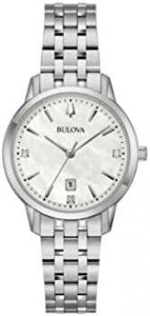 Bulova Analog 96P233, Silver, Bracelet