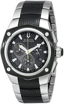 Bulova Men's 65B123 ccutron Analog Quartz Black Watch
