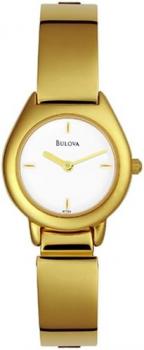 Bulova Women's 97T53 Gold-Tone Bracelet Watch