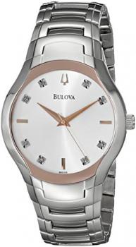 Bulova Men's 96D116 Diamond Dial Watch