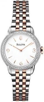 Bulova Women's 98R182 Analog Display Analog Quartz Two Tone Watch