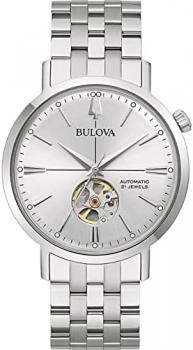Bulova Aerojet trendy men's mechanical watch code 96A276, bracelet