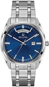 BULOVA Silver Stainless Steel Watch-96C125