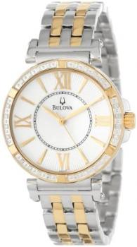 Bulova Women's 98R167 Diamond Case Watch