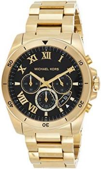 Michael Kors Men's Brecken Gold-Tone Watch MK8481
