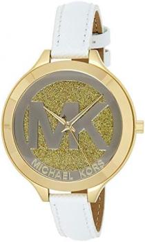 Michael Kors Women's Slim Runway White Watch MK2389
