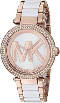 Michael Kors Women's Parker Rose Gold-Tone Watch MK6365