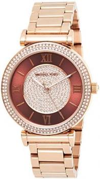 Michael Kors Women's Catlin Rose Gold-Tone Watch MK3412