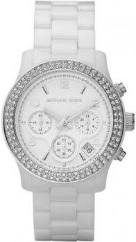 Michael Kors Women's MK5188 Runway White Watch