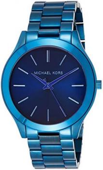 Michael Kors Women's Slim Runway Blue Watch MK3419