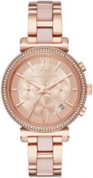 Michael Kors Sofie Stainless Steel Chronograph Watch
