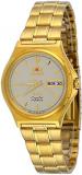 Orient FAB02002C Men's 3 Star Standard Gold Tone Gold Dial Automatic Watch