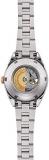 Orientstar RK-ND0101S Women's Semi-Skeleton Automatic Watch, Silver Wristwatch Shipped from Japan