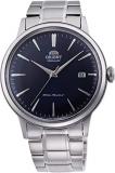 Orient Classic Mechanical Bambino Dark Blue Dress Steel Watch RA-AC0007L