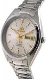 Orient TriStar Mens Classical Automatic Sunray Silver Dial Watch AB00005W