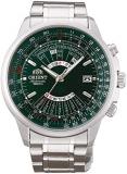 Orient FEU07007F Men's Stainless Steel Multi Year Calendar Green Dial Automatic Watch