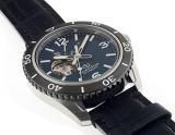 Orient Star Semi Skeleton Power Reserve Sapphire Teal Dial Watch RE-AT0104E