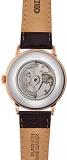 Orient Automatic White Dial Brown Leather Men's Watch RA-AK0001 S