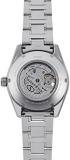 Orient Star Moon Phase Men Contemporary Automatic Rose Gold Sapphire Glass Watch RE-AY0003S,Silver