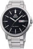 Orient Automatic Black Dial Stainless Steel Men's Watch RA-AA0C01B19B