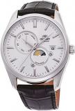 Orient Sun and Moon Automatic Silver Dial Men's Watch RA-AK0305S10B