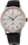 Orient Star Automatic Silver Dial Brown Leather Men's Watch RE-AW0003S00B