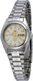 Orient FNQ1X003W Women's 3 Star Stainless Steel Silver Dial Day Date Automatic W...
