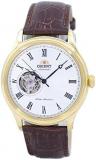 Orient Open Heart Automatic White Dial Mens Watch FAG00002W0