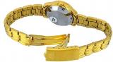 Orient FNQ1S002W Women's 3 Star Gold Tone Stainless Steel White Dial Automatic Watch