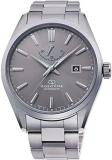 Orient Star 'Basic' Classic Automatic Dial Sapphire Glass Watch RE-AU0404N, sunray gray