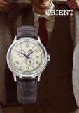 Orient Bambino RN-AK0701S Men's Automatic Watch, Orient Watch, Black, White
