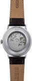 Orient Bambino RN-AK0702Y Men's Automatic Watch, Orient Watch, Brown, Cream