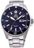 Orient RA-AA0009L Men's Kano Stainless Steel Blue Bezel Blue Dial Automatic Dive Watch